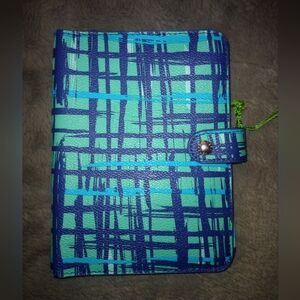Vera Bradley Blue and Green Wallet